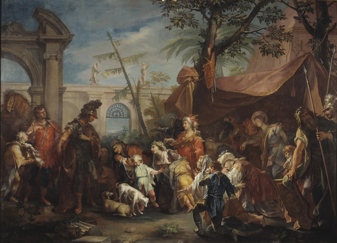 La famiglia di Dario che supplica Alessandro - Nationalmuseum